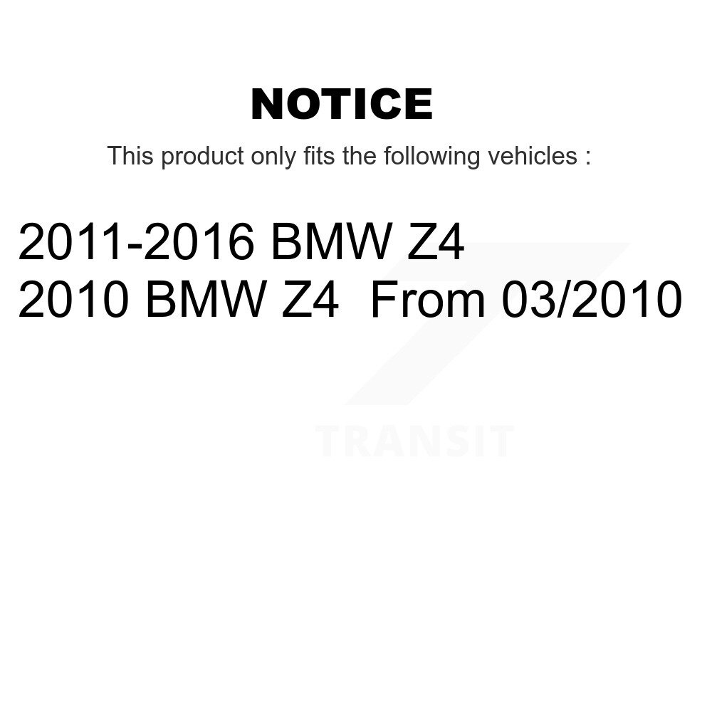 Front Brake Pads Wear Sensor (2 Pack) For BMW Z4 KSE-100104 - Image 2