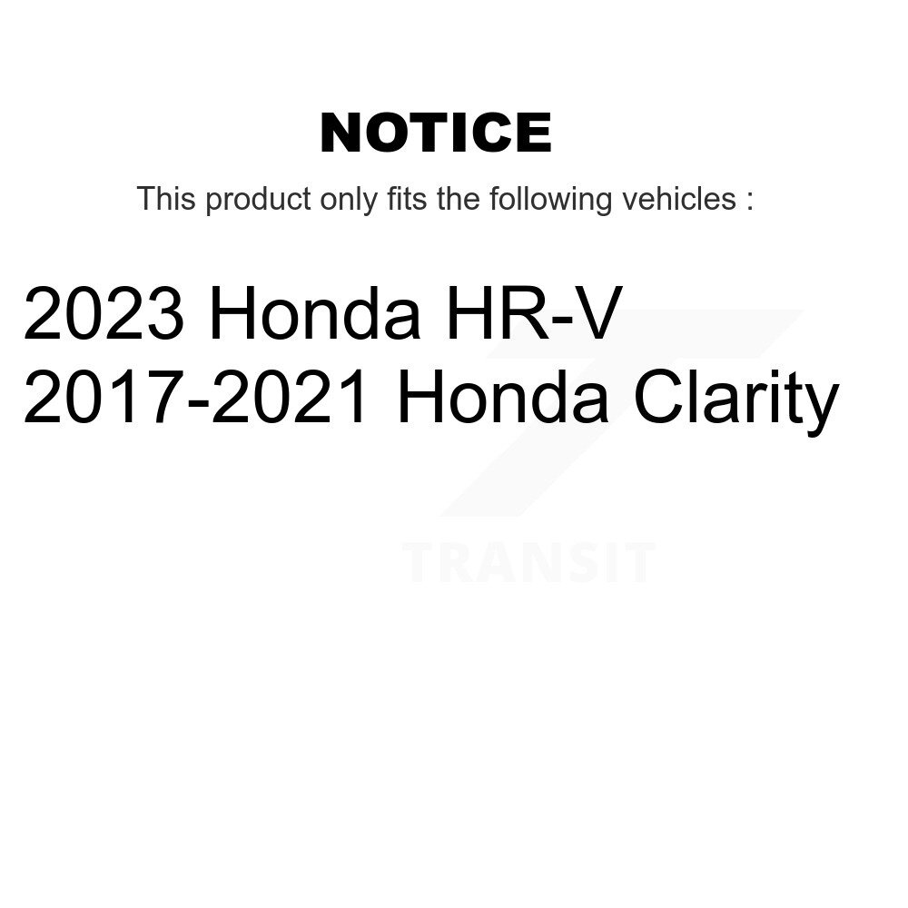Front Rear Ceramic Brake Pads Kit For Honda HR-V Clarity KTC-100790 - Image 2