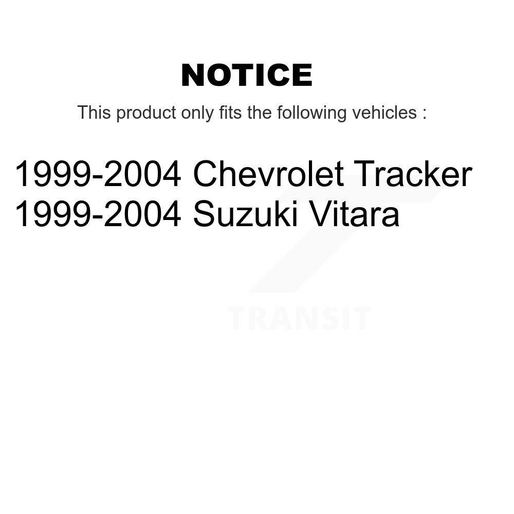 Front Suspension Control Arm And Ball Joint Link Kit For Chevrolet Tracker Suzuki Vitara KTR-100082 - Image 2