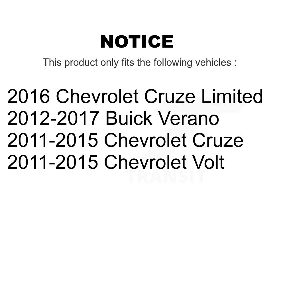 Front Suspension Control Arm Ball Joint Link Kit For Chevrolet Cruze Buick Verano Limited KTR-100152 - Image 2