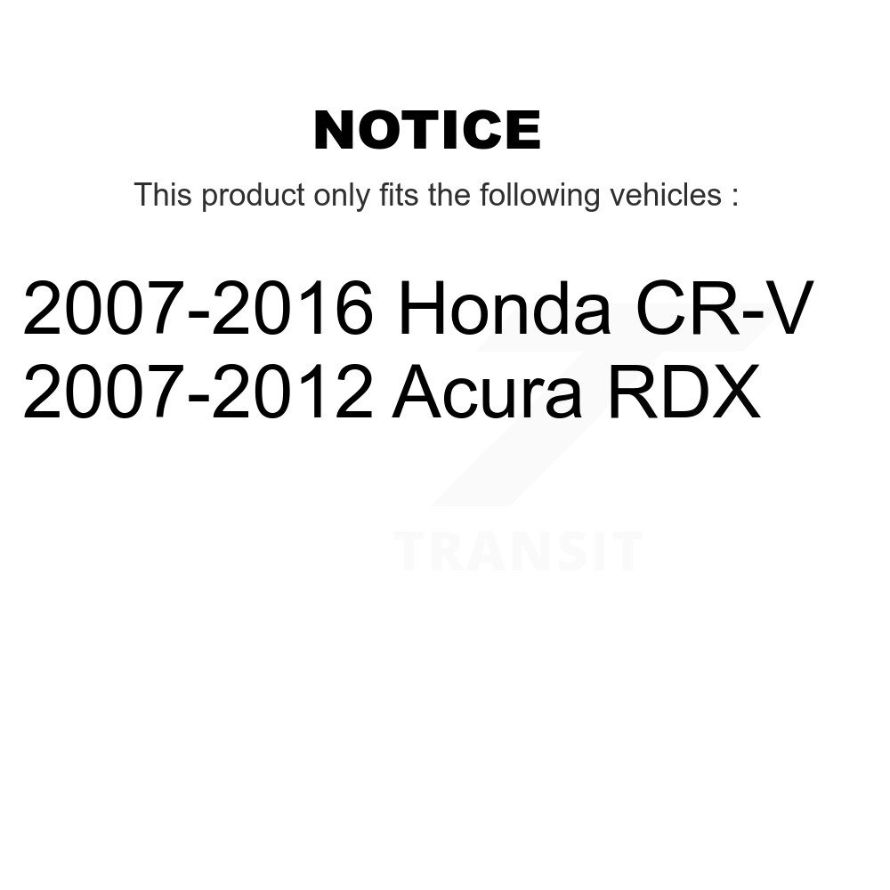 Front Suspension Stabilizer Bar Link Pair For Honda CR-V Acura RDX KTR-100717 - Image 2