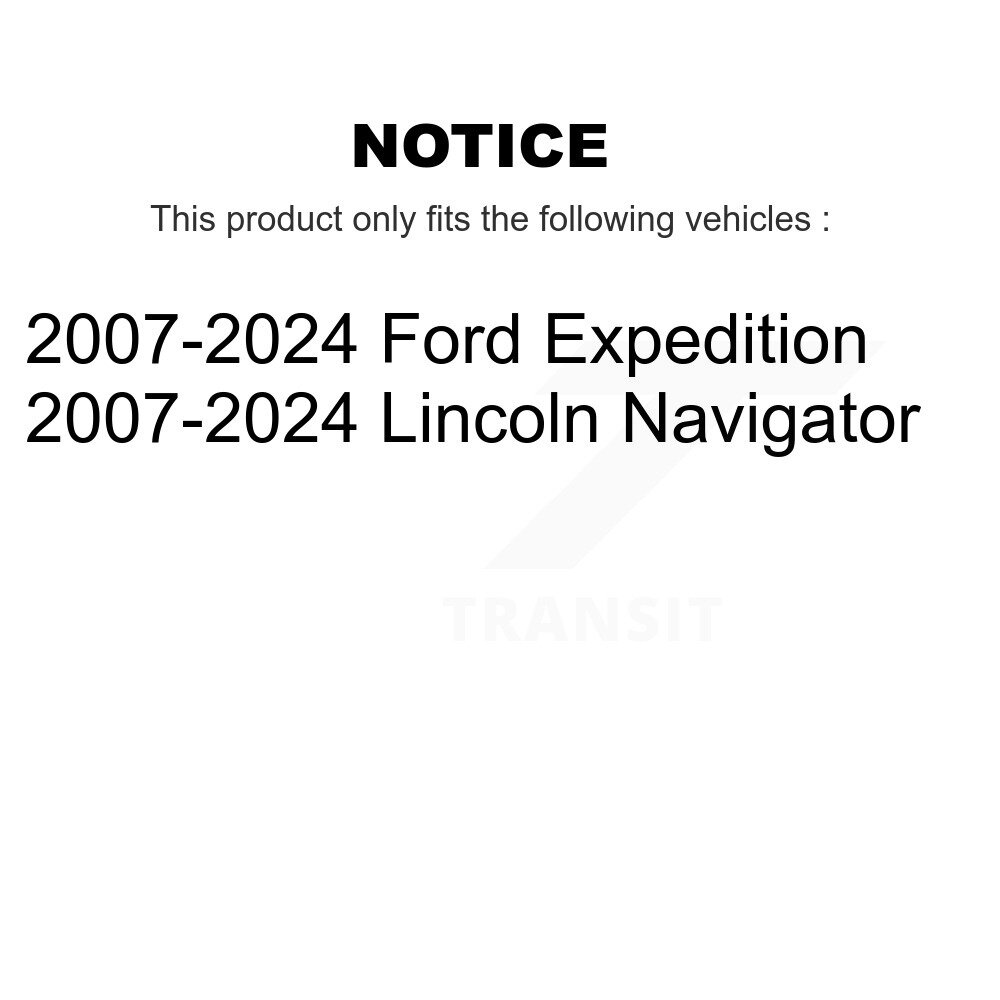 Rear Suspension Stabilizer Bar Link Pair For 2007-2024 Ford Expedition Lincoln Navigator KTR-100949 - Image 2