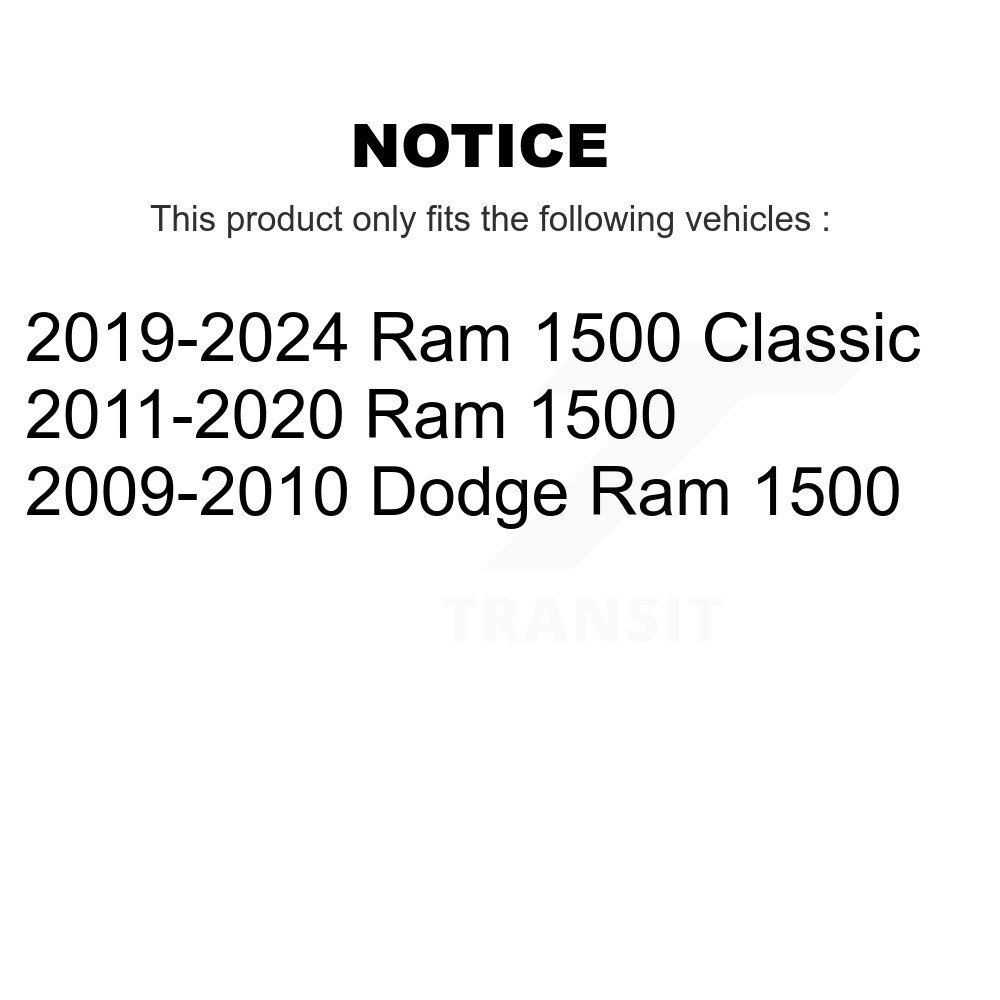 Rear Suspension Stabilizer Bar Link Pair For Ram 1500 Classic Dodge KTR-100978 - Image 2