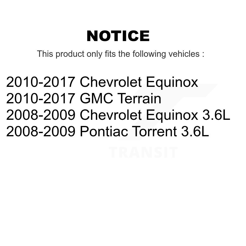 Rear Suspension Sway Bar Link Pair For Chevrolet Equinox GMC Terrain Pontiac Torrent KTR-100982 - Image 2