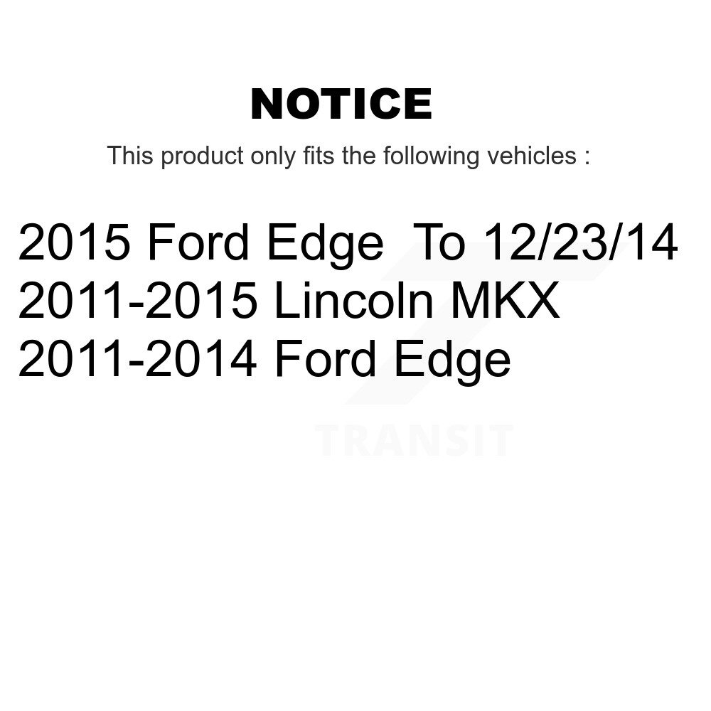 Rear Suspension Stabilizer Bar Link Pair For Ford Edge Lincoln MKX KTR-100987 - Image 2