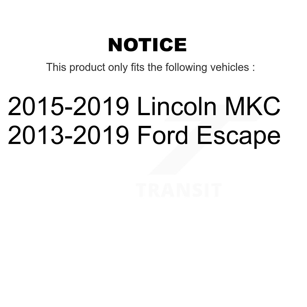 Rear Suspension Stabilizer Bar Link Pair For Ford Escape Lincoln MKC KTR-100992 - Image 2