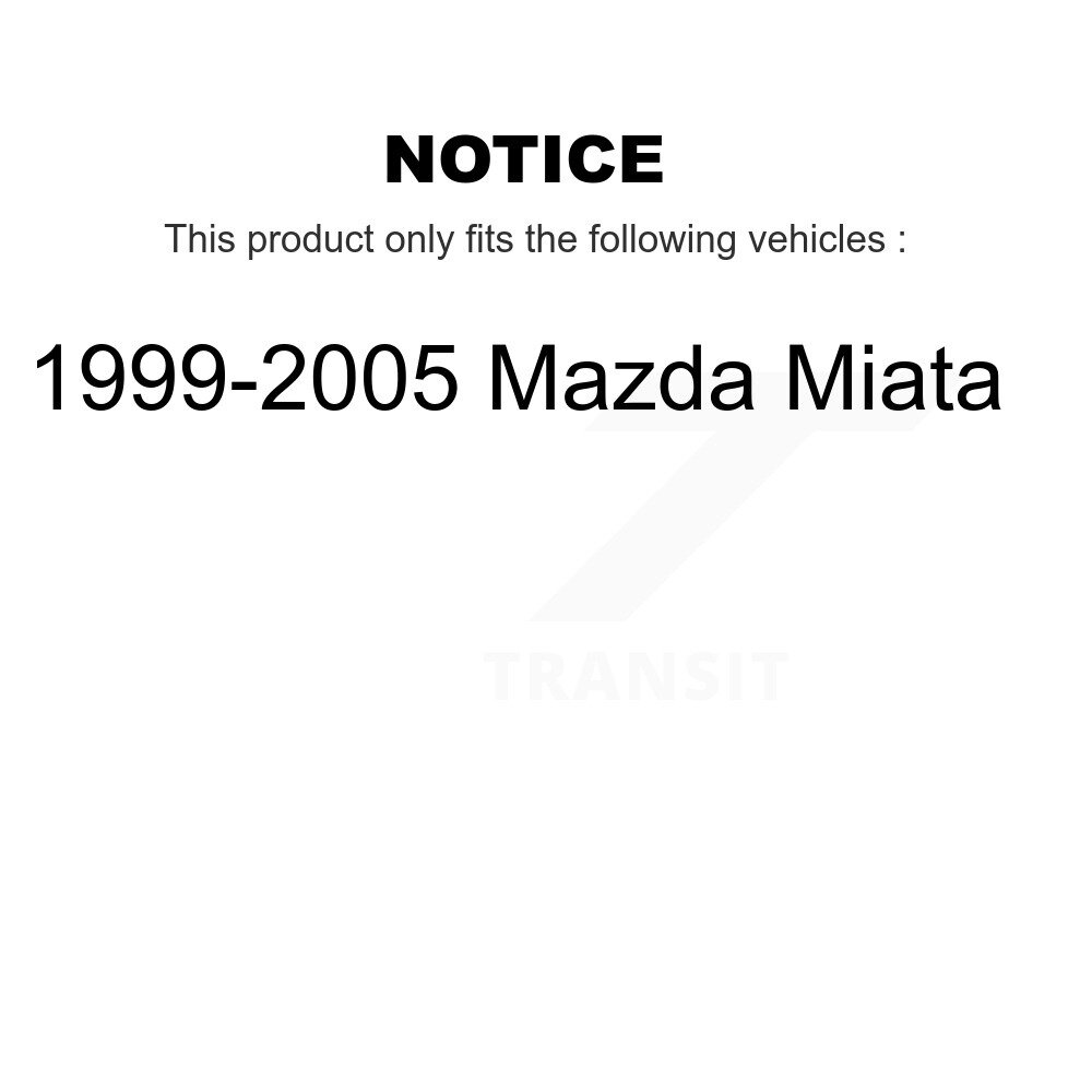 Rear Suspension Stabilizer Bar Link Kit For 1999-2005 Mazda Miata KTR-101083 - Image 2