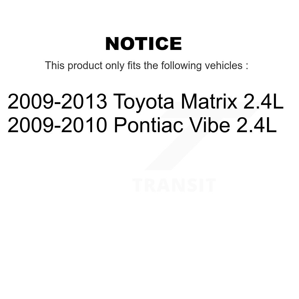 Front Lower Suspension Ball Joints Pair For Toyota Matrix Pontiac Vibe 2.4L KTR-101155 - Image 2