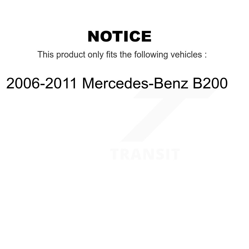 Front Lower Suspension Ball Joints Pair For 2006-2011 Mercedes-Benz B200 KTR-101172 - Image 2