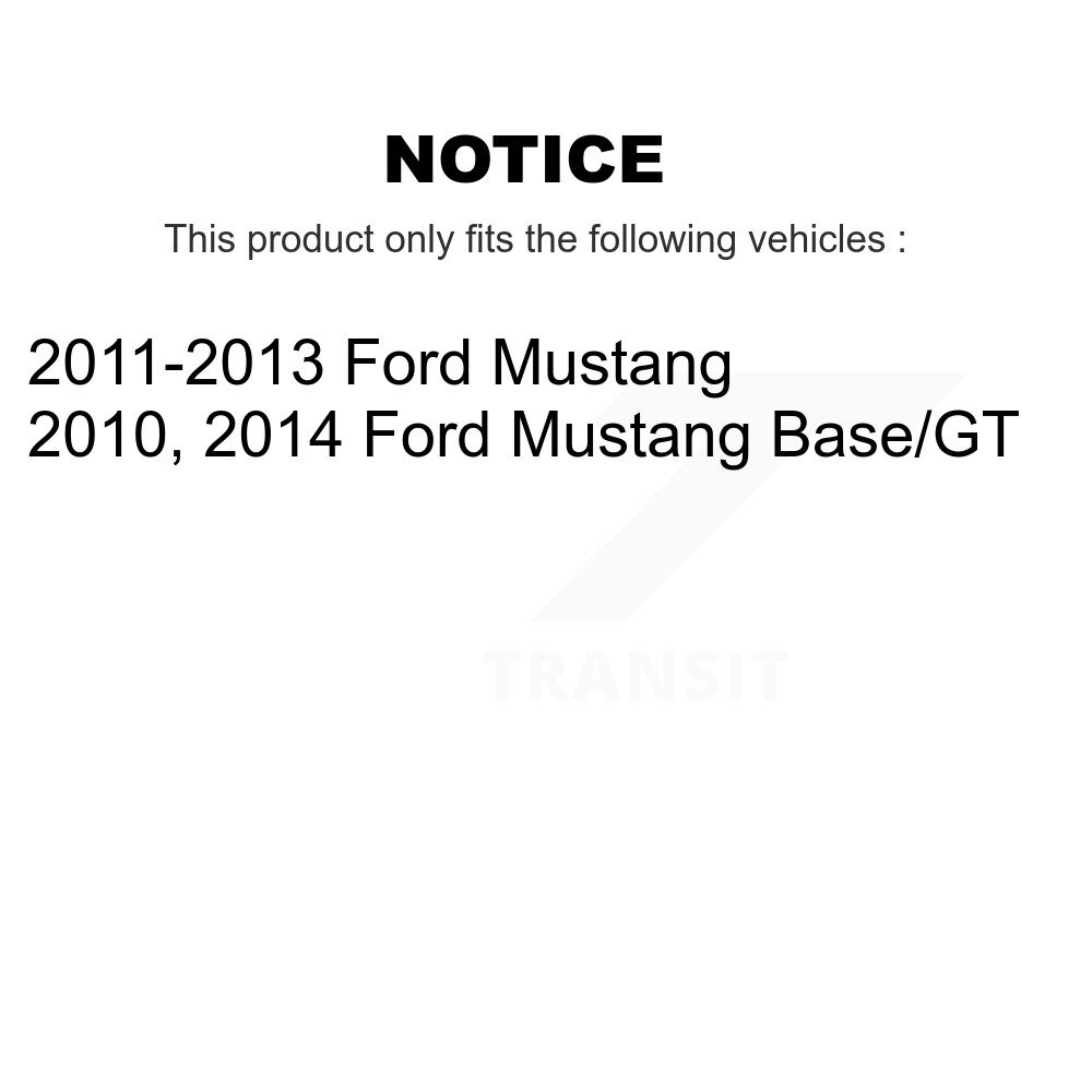 Front Lower Suspension Ball Joints Pair For Ford Mustang KTR-101180 - Image 2