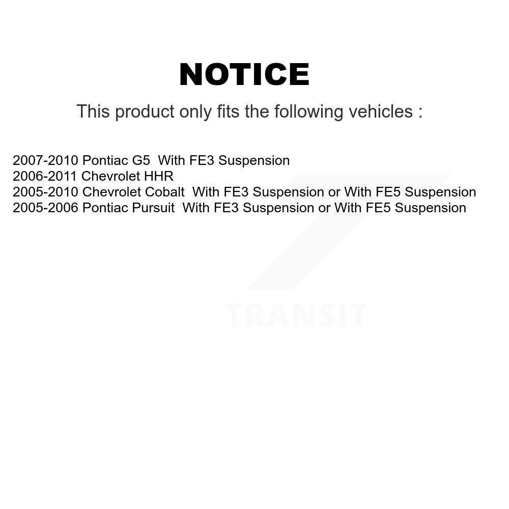 Front Lower Suspension Ball Joints Pair For Chevrolet Cobalt Pontiac G5 HHR Pursuit KTR-101228 - Image 2