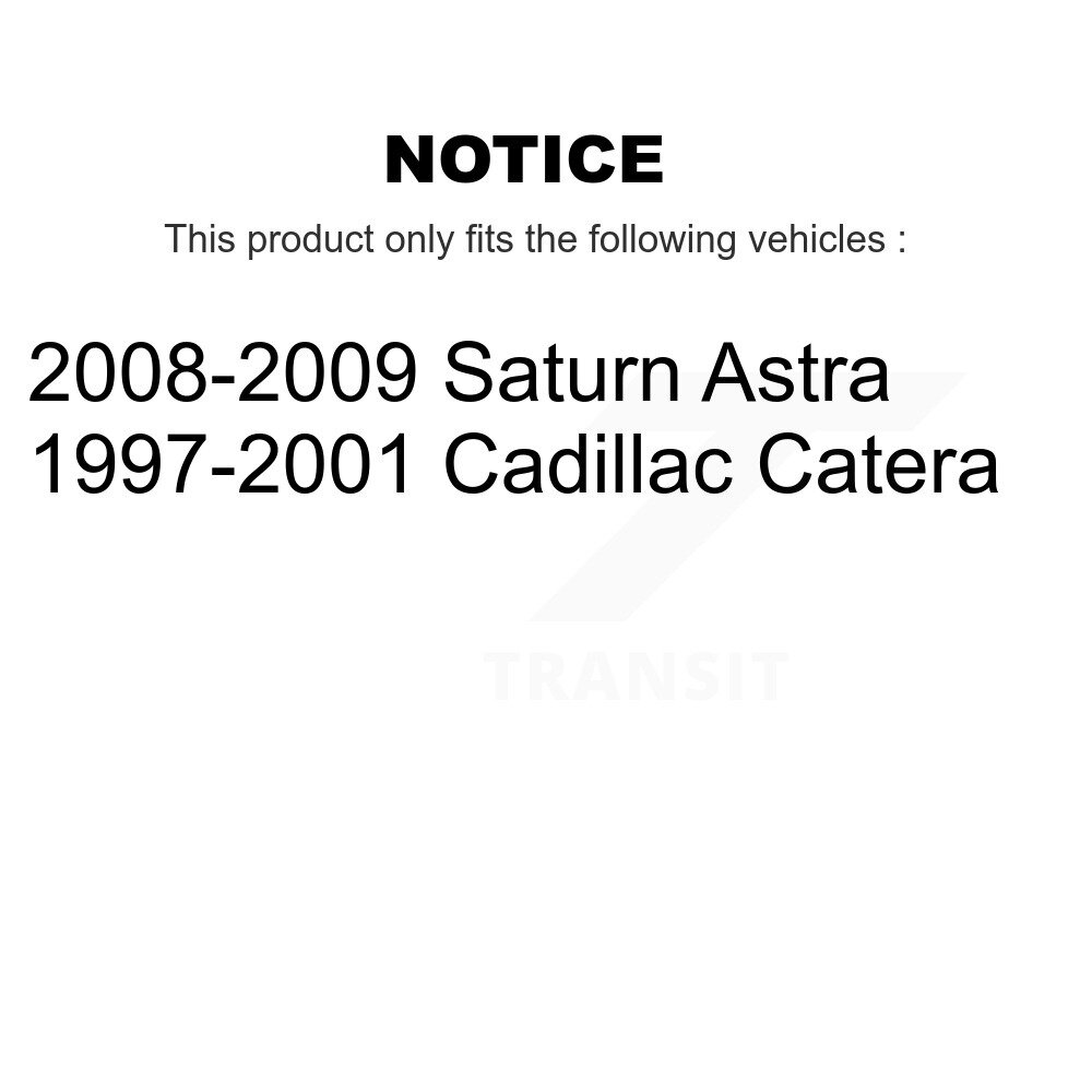 Front Lower Suspension Ball Joints Pair For Saturn Astra Cadillac Catera KTR-101243 - Image 2