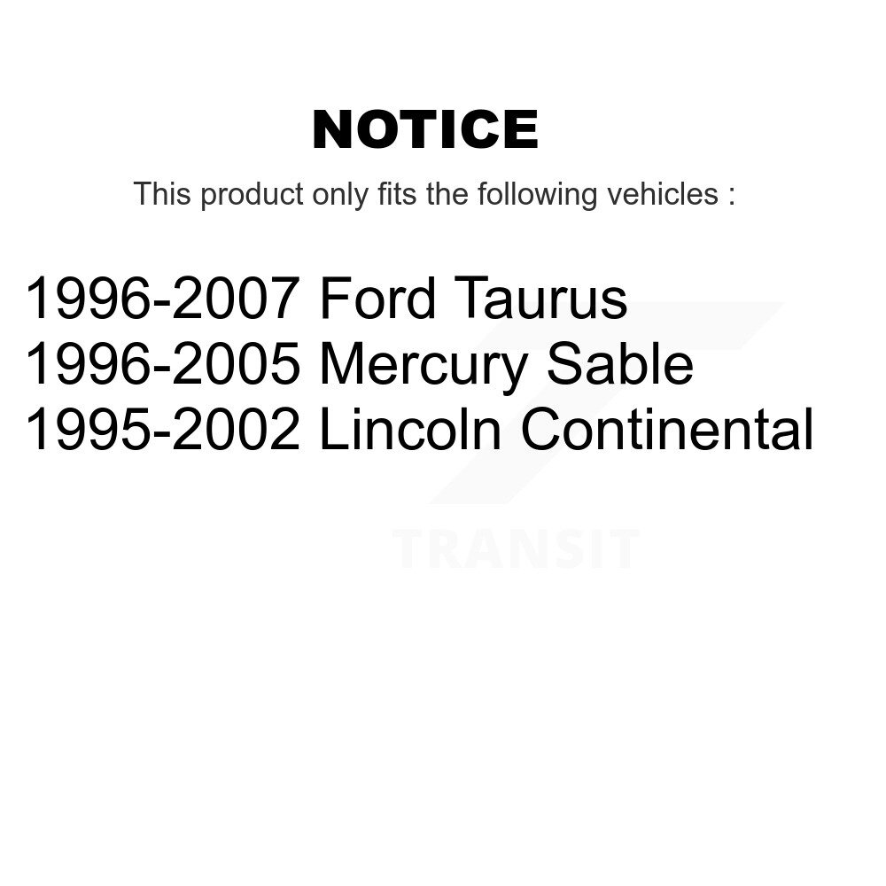 Front Lower Ball Joints Pair For Ford Taurus Mercury Sable Lincoln Continental KTR-101251 - Image 2