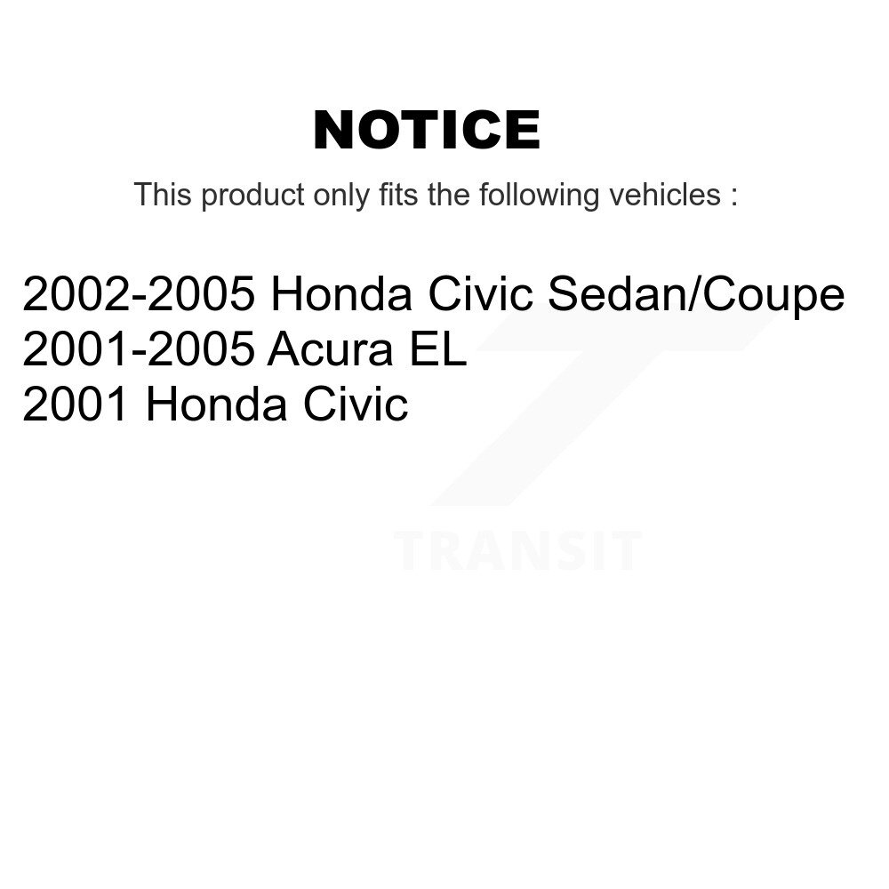 Front Lower Suspension Ball Joints Pair For Honda Civic Acura EL KTR-101255 - Image 2