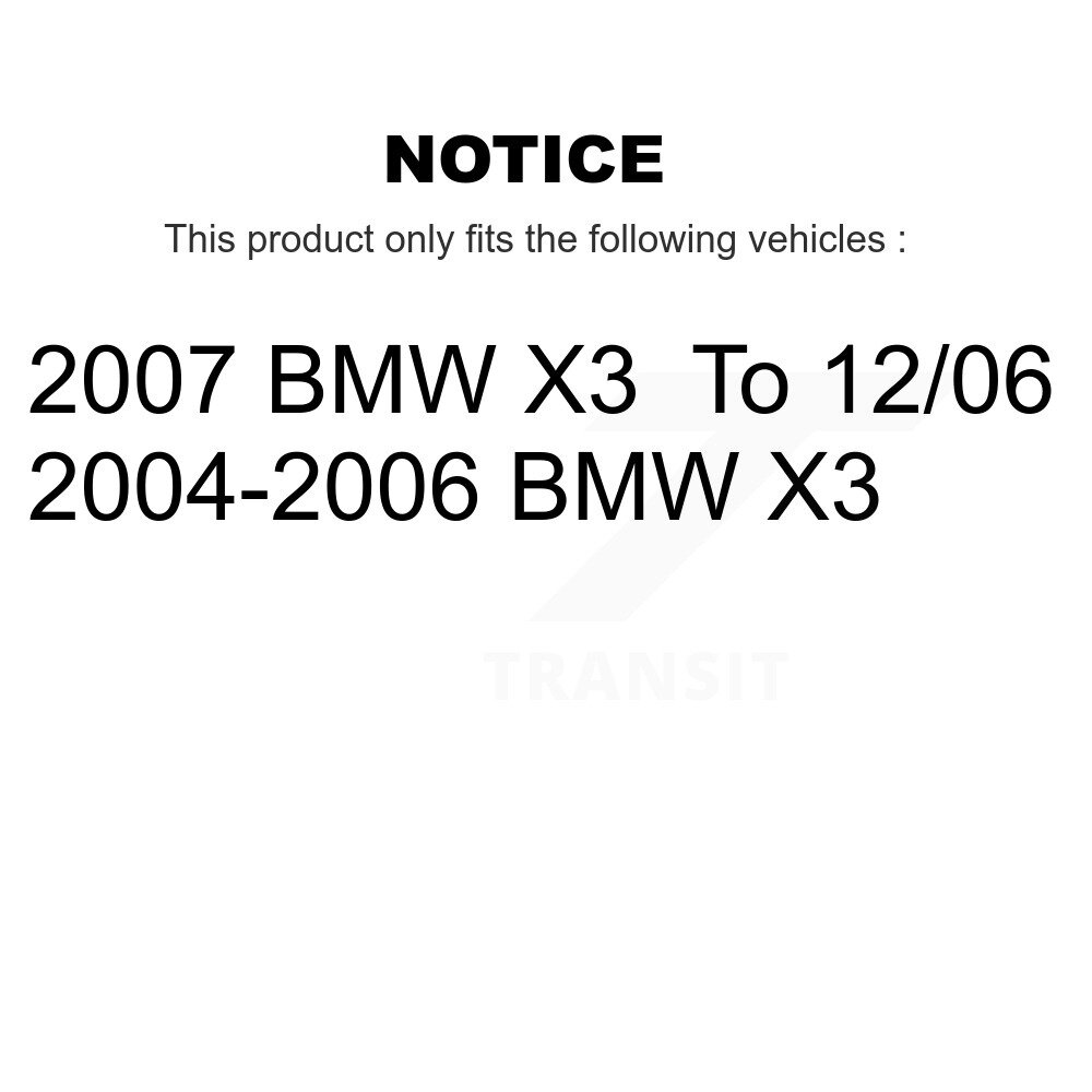 Front Lower Forward Suspension Ball Joints Pair For BMW X3 KTR-101288 - Image 2
