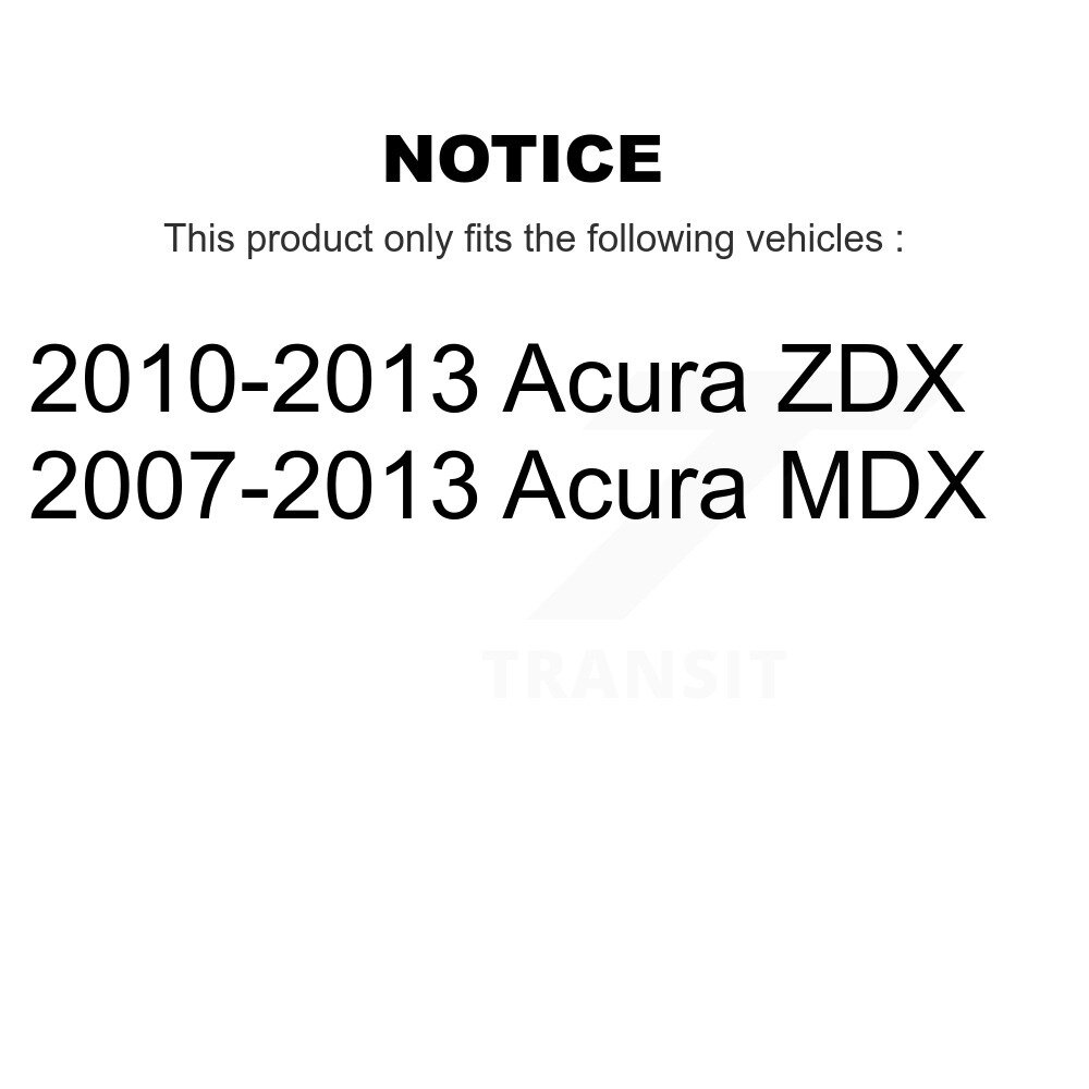 Front Lower Suspension Control Arm And Ball Joint Assembly Kit For Acura MDX ZDX KTR-101455 - Image 2