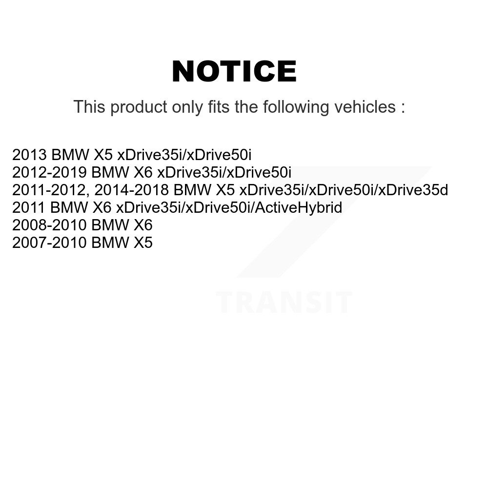 Front Lower Forward Suspension Control Arm And Ball Joint Assembly Kit For BMW X5 X6 KTR-101549 - Image 2