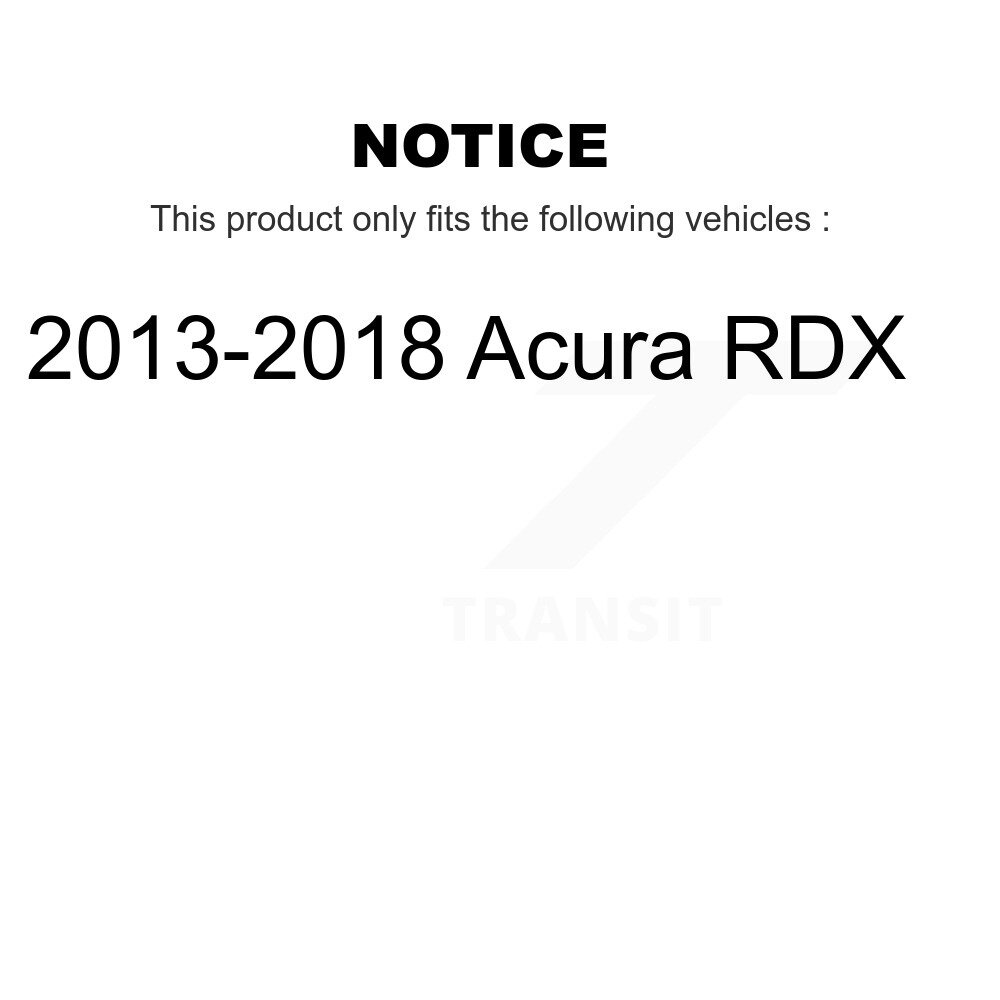 Front Suspension Stabilizer Bar Link Kit For 2013-2018 Acura RDX KTR-101659 - Image 2