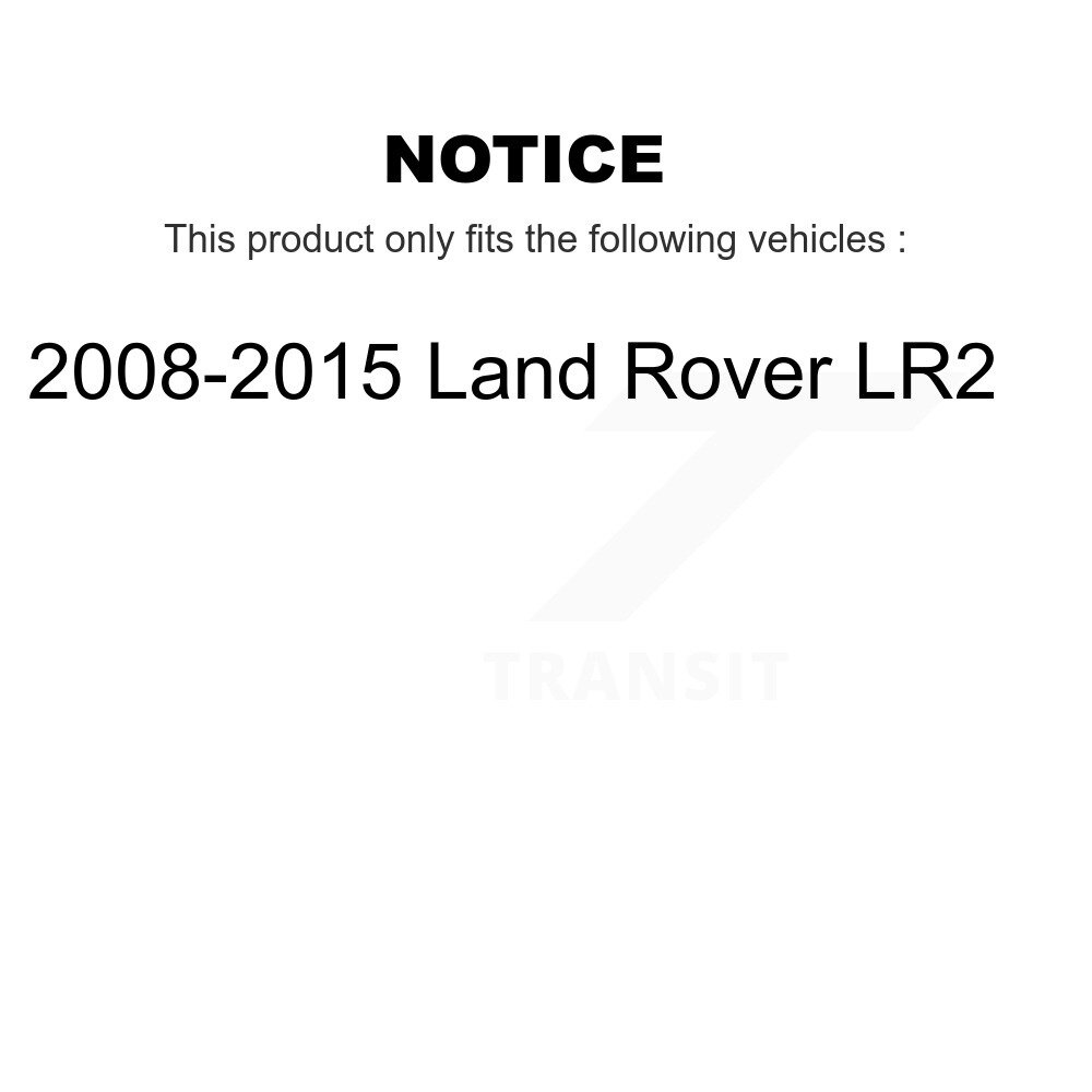 Front Suspension Stabilizer Bar Link Pair For 2008-2015 Land Rover LR2 KTR-101668 - Image 2