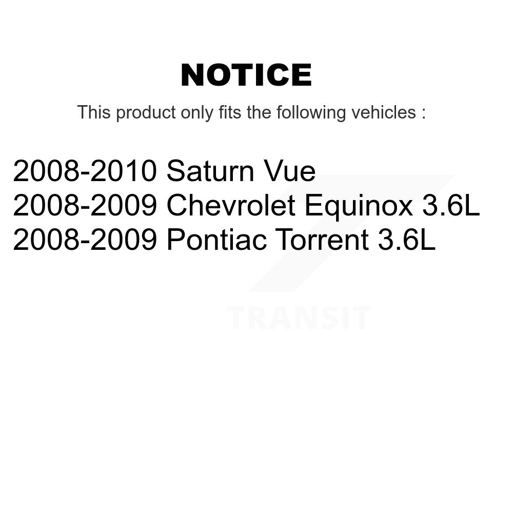 Front Steering Tie Rod End Kit For Chevrolet Equinox Pontiac Torrent Saturn Vue KTR-101916 - Image 2