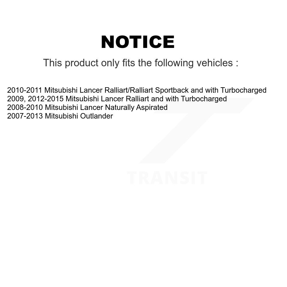Front Steering Tie Rod End Kit For Mitsubishi Lancer Outlander KTR-101940 - Image 2