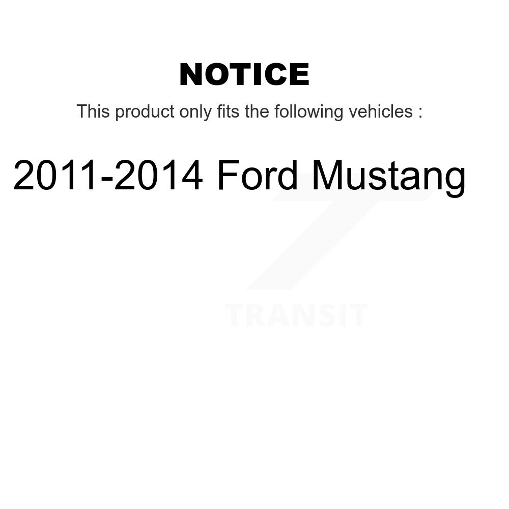 Front Steering Tie Rod End Kit For 2011-2014 Ford Mustang KTR-101946 - Image 2