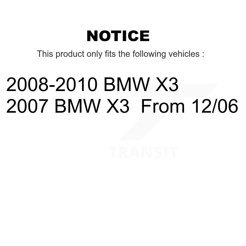 Front Suspension Control Arm And Tie Rod End Kit For BMW X3 KTR-102569 - Image 2