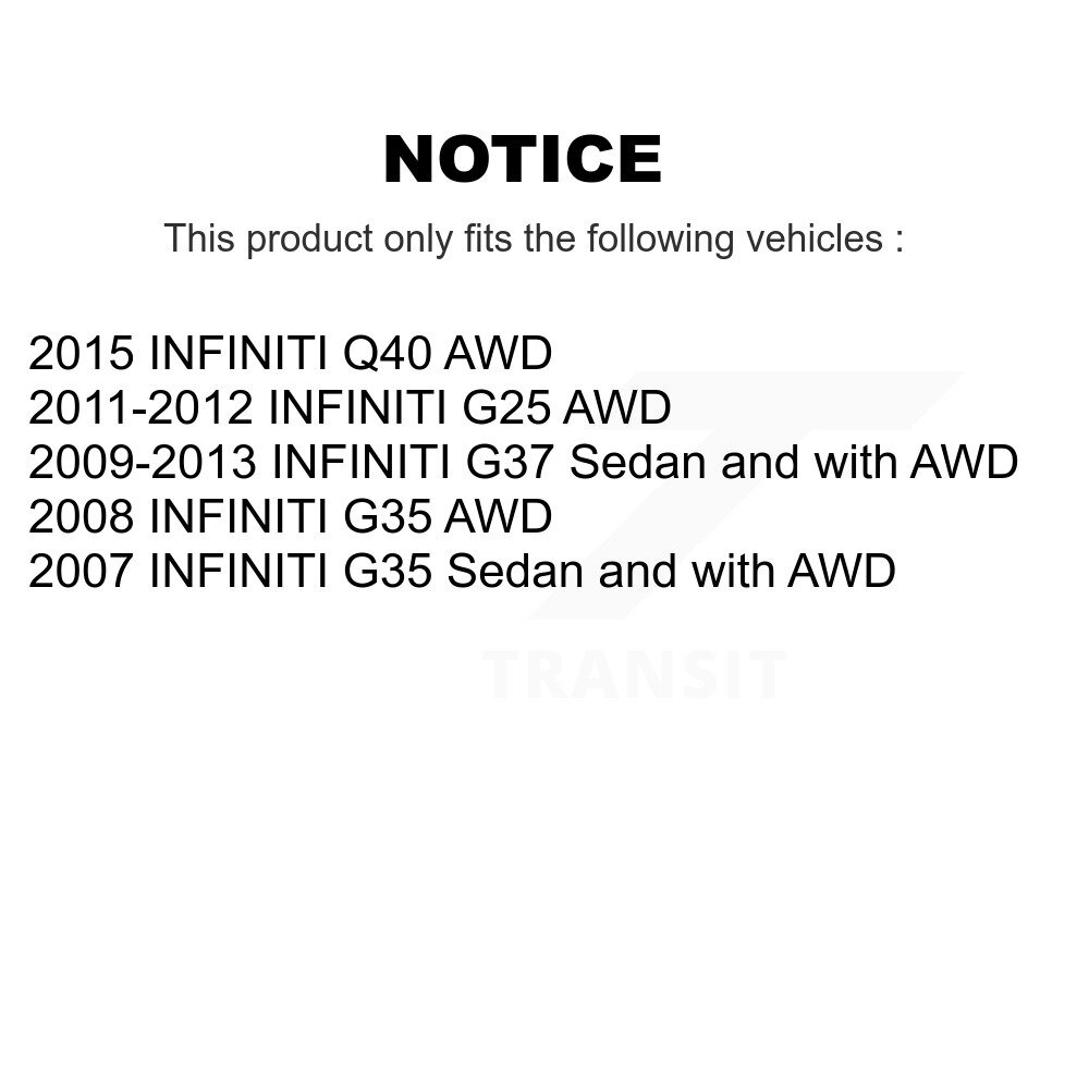 Front Suspension Control Arm Assembly And Tie Rod End Kit For INFINITI G37 G35 G25 Q40 KTR-102693 - Image 2