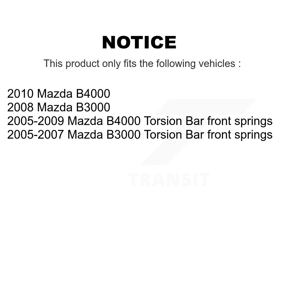 Front Suspension Control Arm Assembly And Tie Rod End Kit For Mazda B4000 B3000 KTR-102734 - Image 2