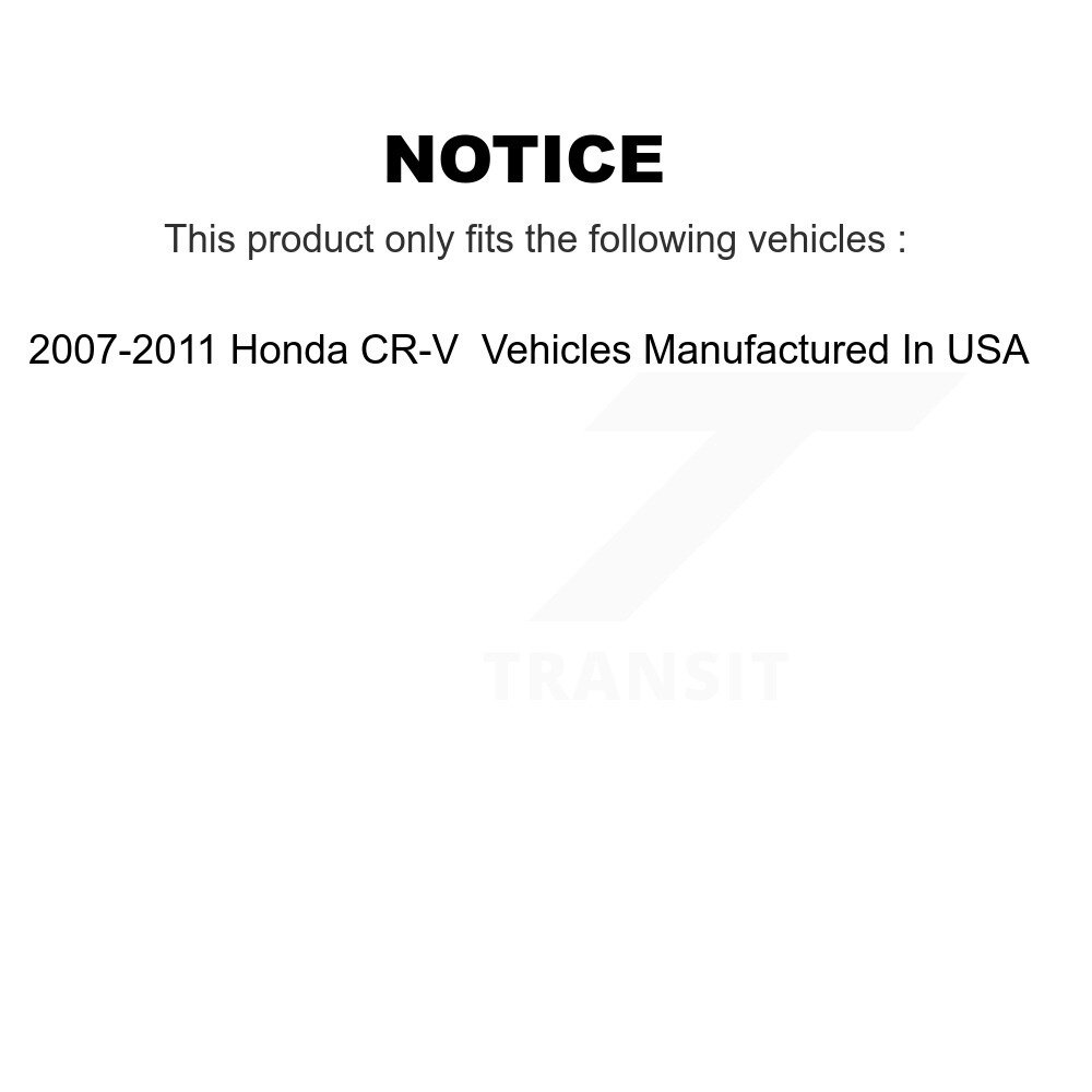 Front Suspension Control Arm Assembly And Tie Rod End Kit For Honda CR-V KTR-102753 - Image 2