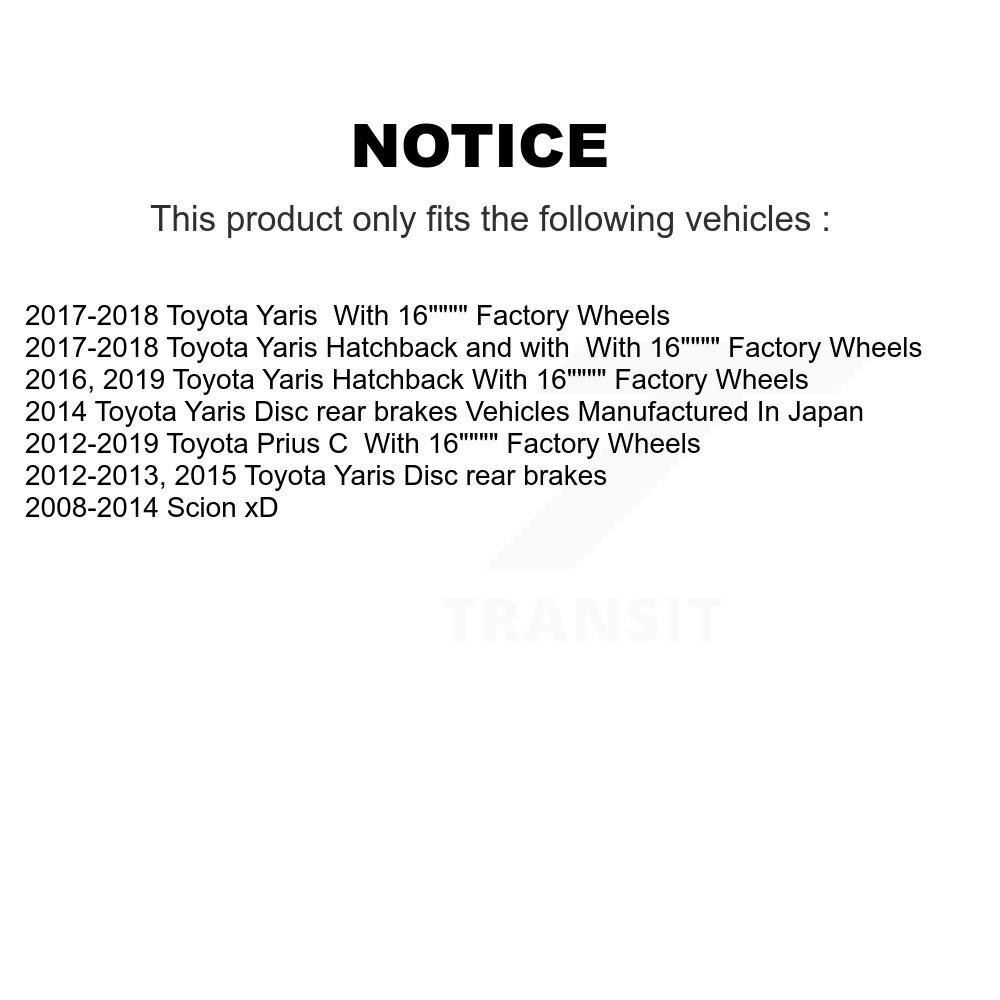 Front Suspension Control Arm Assembly & Tie Rod End Kit For Toyota Yaris Prius C Scion xD KTR-102767 - Image 2