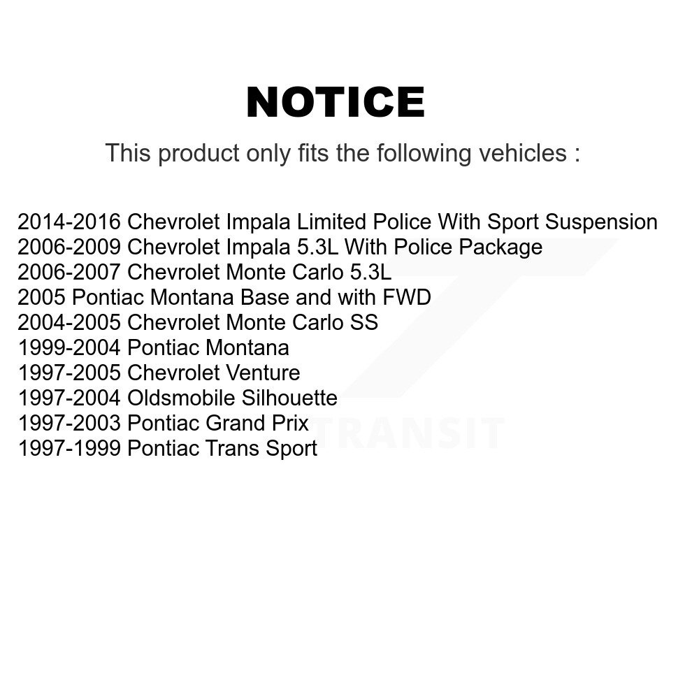 Front Suspension Control Arm Assembly Tie Rod End Kit For Chevrolet Impala Pontiac Grand KTR-102805 - Image 2