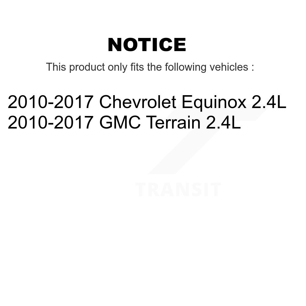Front Control Arm Ball Joint Tie Rod End Link Kit (8Pc) For Chevrolet Equinox GMC Terrain KTR-102969 - Image 2