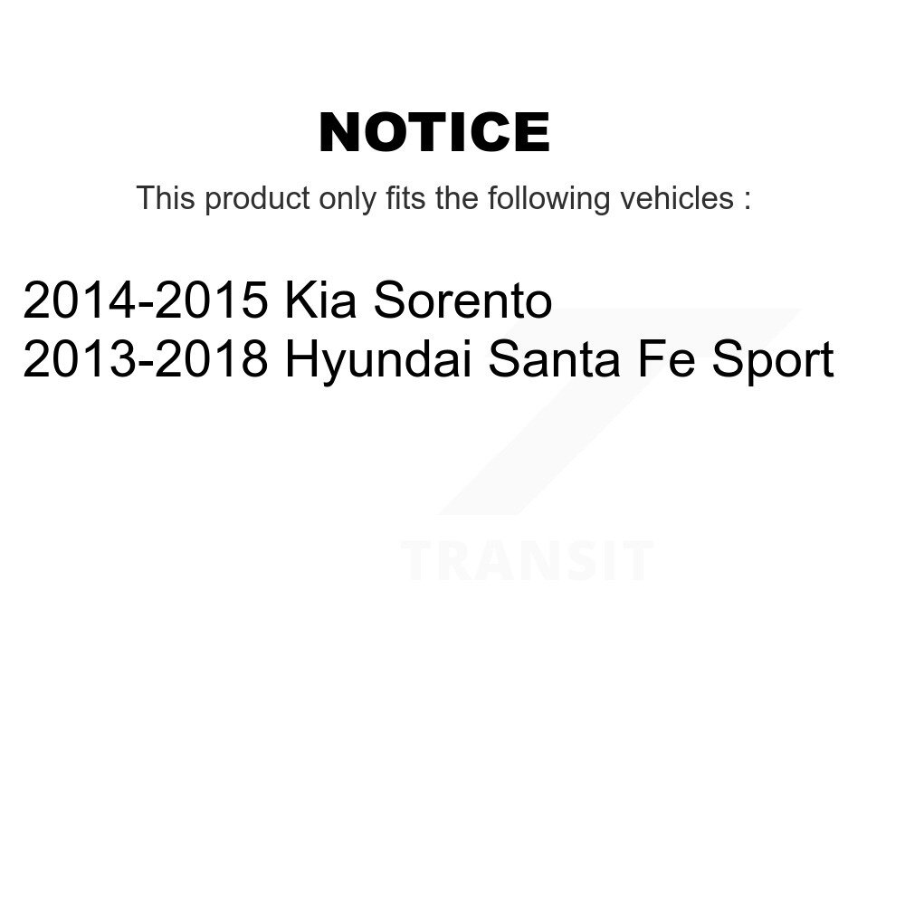 Front Suspension Ball Joint And Tie Rod End Kit For Hyundai Santa Fe Sport Kia Sorento KTR-103003 - Image 2