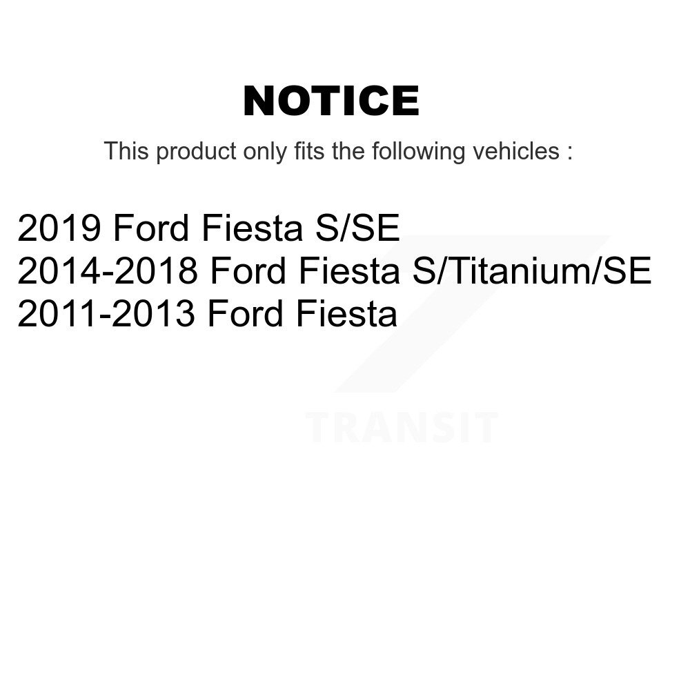 Front Lower Suspension Control Arm And Ball Joint Assembly Kit For Ford Fiesta KTR-103149 - Image 2