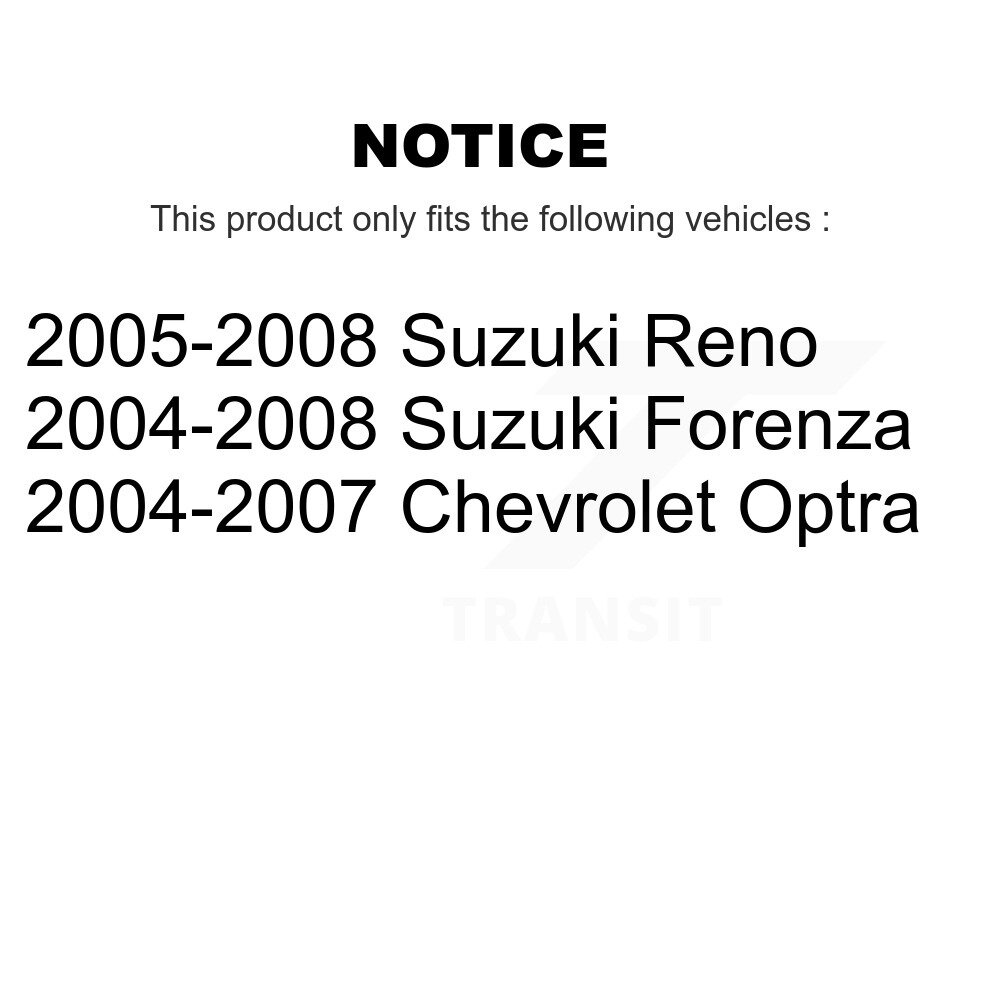 Front Outer Steering Tie Rod End Kit For Chevrolet Optra Suzuki Forenza Reno KTR-103791 - Image 2