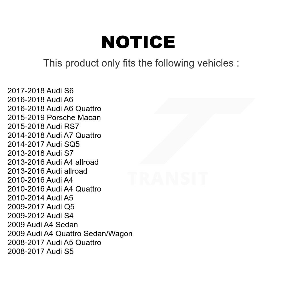 Front Outer Tie Rod End Kit For Audi Q5 A4 Quattro Porsche Macan A5 S5 S4 SQ5 A6 allroad KTR-103852 - Image 2
