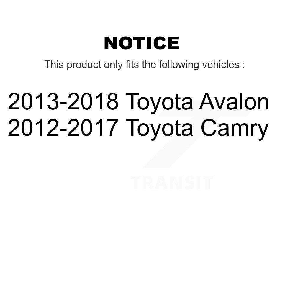 Front Outer Steering Tie Rod End Kit For Toyota Camry Avalon KTR-103868 - Image 2