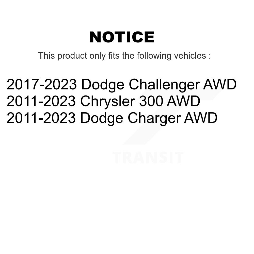 Front Outer Steering Tie Rod End Kit For Dodge Charger Chrysler 300 Challenger AWD KTR-103872 - Image 2