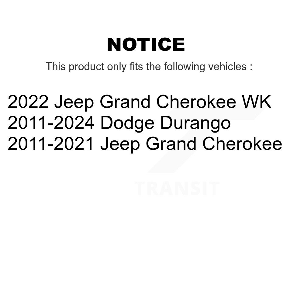 Rear Lower Suspension Ball Joints Pair For Jeep Grand Cherokee Dodge Durango WK KTR-104022 - Image 2