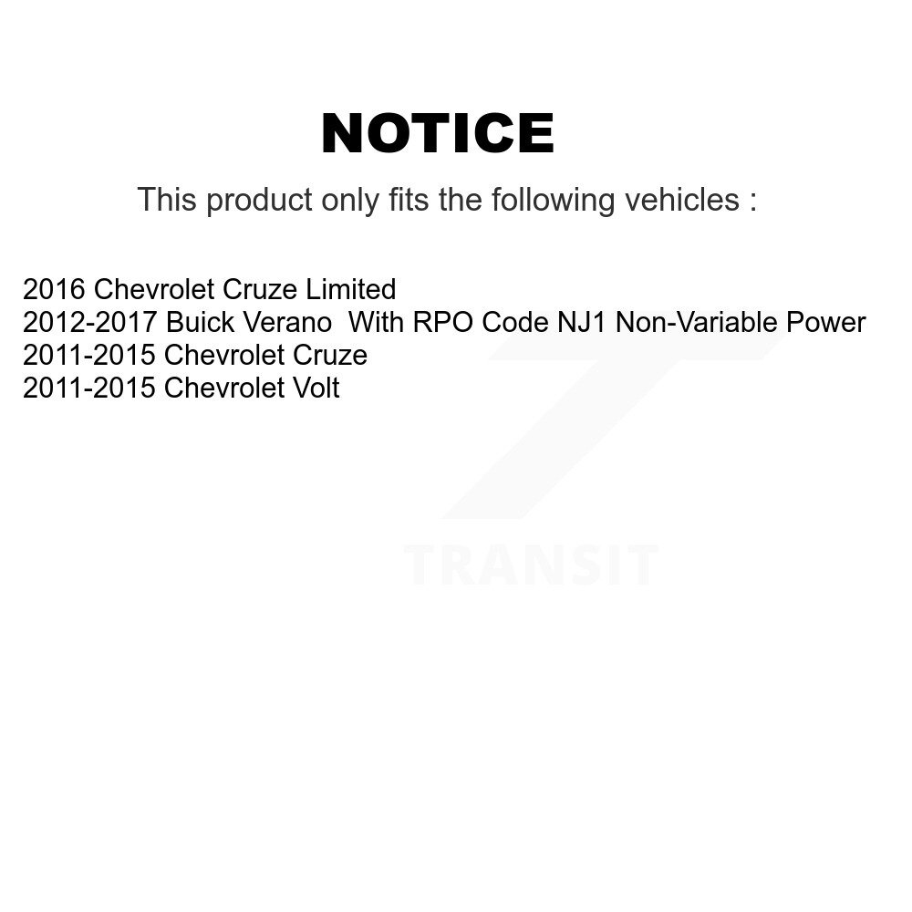 Front Control Arm Ball Joint Tie Rod End Link Kit (8Pc) For Chevrolet Cruze Buick Verano KTR-104145 - Image 2