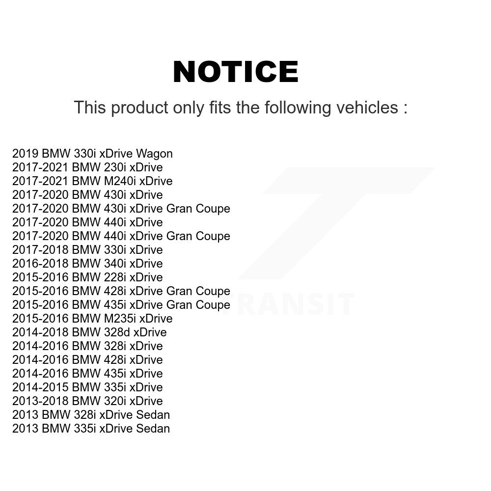 Front Suspension Control Arm Assembly Tie Rod End Kit For BMW 328i xDrive 330i 320i 335i KTR-104342 - Image 2