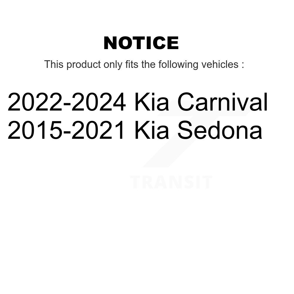 Front Lower Suspension Ball Joints Pair For Kia Sedona Carnival KTR-104377 - Image 2