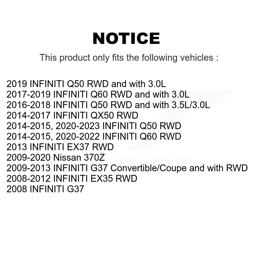 Front Suspension Control Arm & Ball Joint Link Kit For INFINITI Q50 G37 QX50 EX35 Nissan KTR-104409 - Image 2