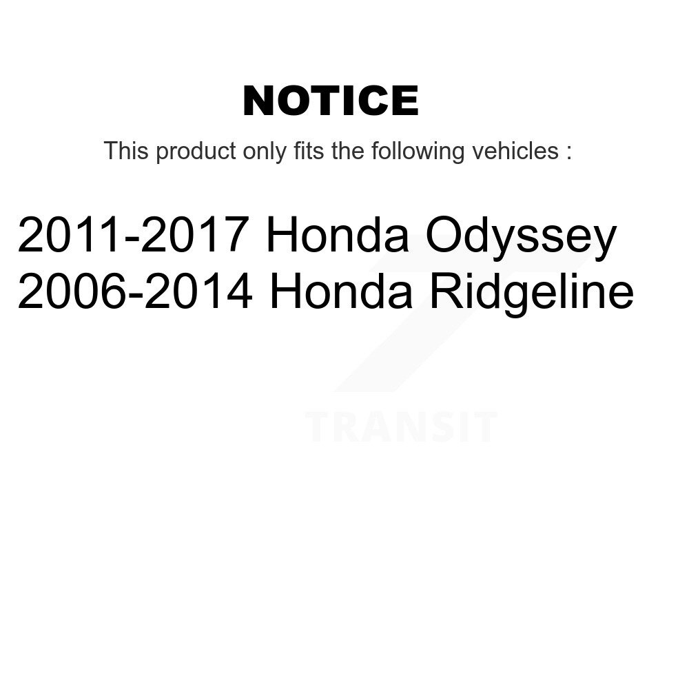 Front Outer Steering Tie Rod End Pair For Honda Odyssey Ridgeline KTR-104673 - Image 2