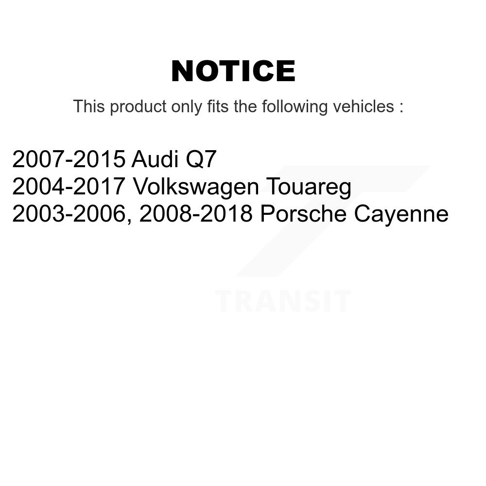 Front Outer & Inner Tie Rod End Kit For Porsche Cayenne Volkswagen Touareg Audi Q7 KTR-104981 - Image 2