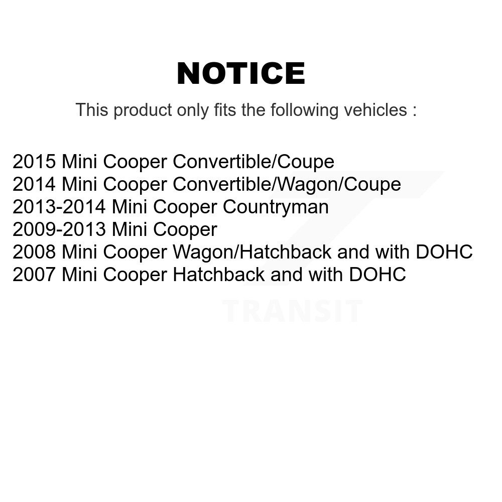 Front Outer & Inner Steering Tie Rod End Kit For Mini Cooper Countryman KTR-105014 - Image 2