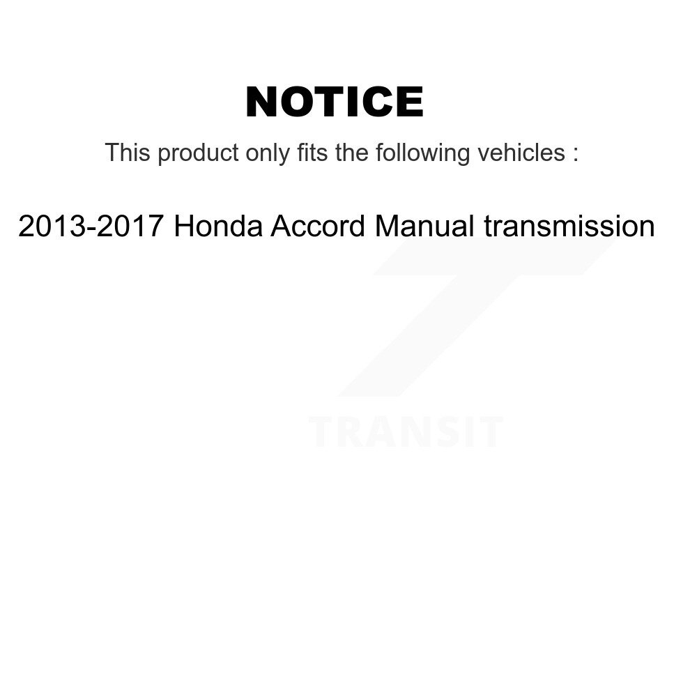 Front Suspension Control Arm & Tie Rod End Kit For 13-17 Honda Accord Manual transmission KTR-105151 - Image 2