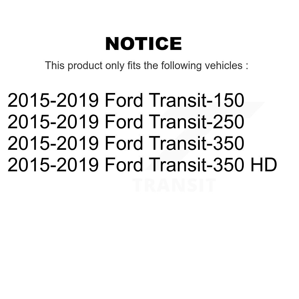 Front Lower Control Arm Kit For Ford Transit-250 Transit-150 Transit-350 HD KTR-105178 - Image 2