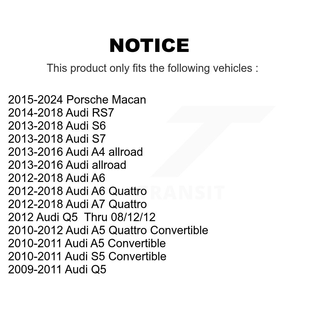 Front Suspension Control Arm Ball Joint Link Kit For Porsche Macan Audi Q5 A6 Quattro A5 KTR-105282 - Image 2